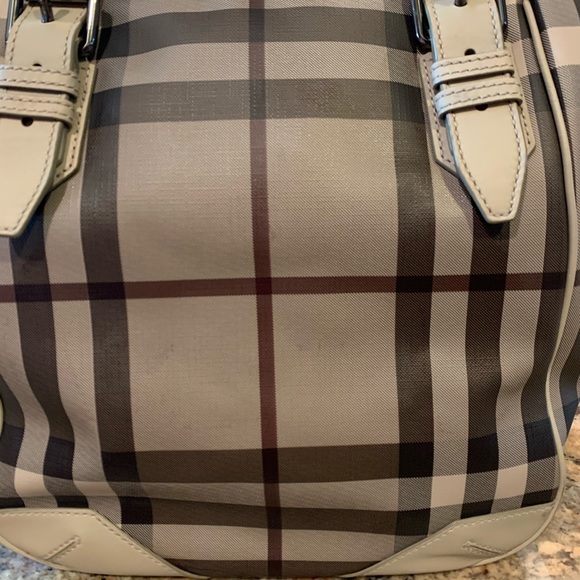 Authentic Burberry Horseferry Smoked Tote - Picture 3 of 6